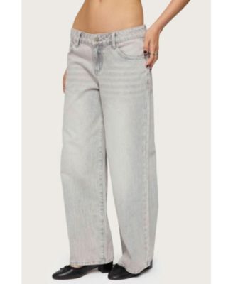 Women's Magda Low Rise Acid Wash Jeans