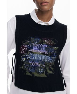 Women's 2-in-1 floral shirt