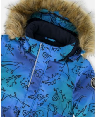 Big Boys Two-Piece Discover Snowsuit Navy Blue - Toddler|Child