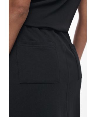 Women's Combined denim midi skirt