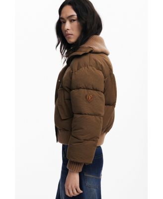 Women's Padded bomber-style coat