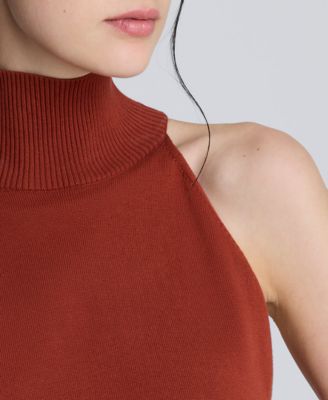 Women's Sleeveless Mock Neck Top