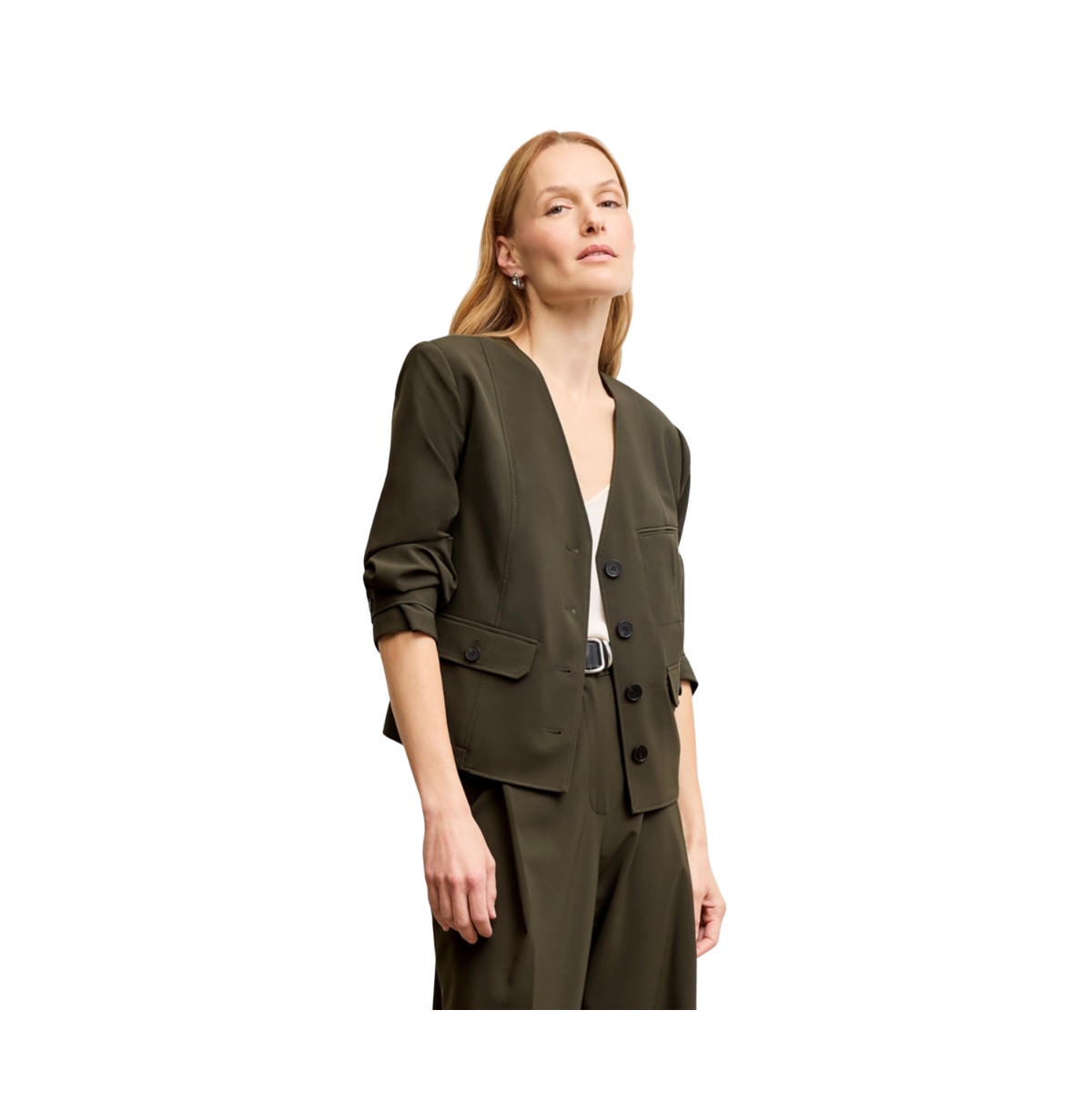 Ayla Travel Jacket - OrigamiTech - Olive