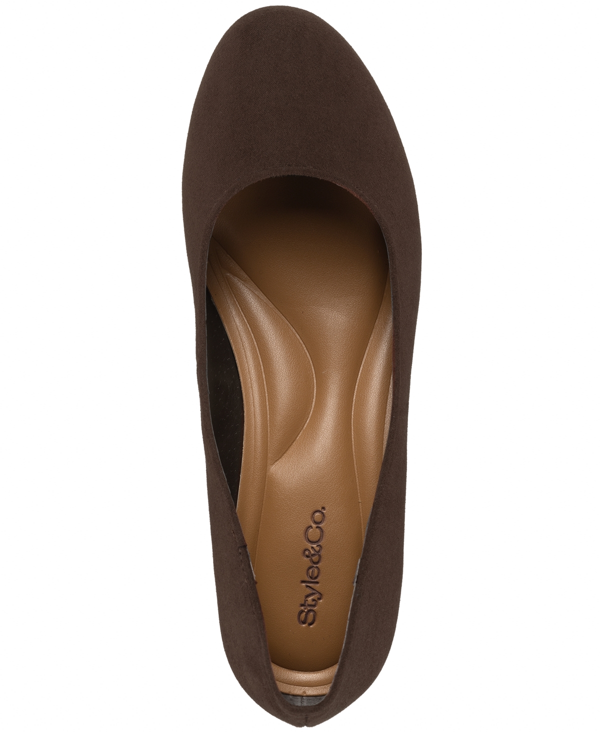 Style & Co Women's Gerriee Block-heel Pumps, Created For Macy's In Brown