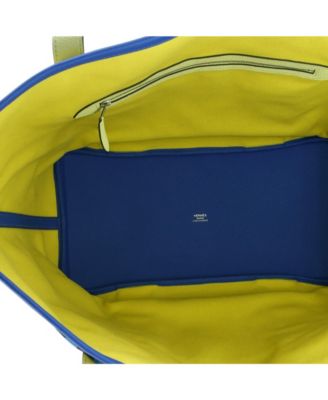 Pre-Owned Hermes Pursangle Tote Canvas with Leather