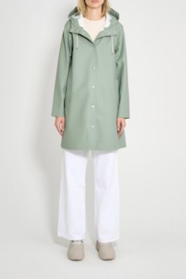 Women's Mosebacke Hooded Long Sleeve Raincoat