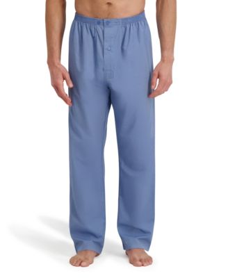 Men's Woven Button Down Pajama Sleep Set