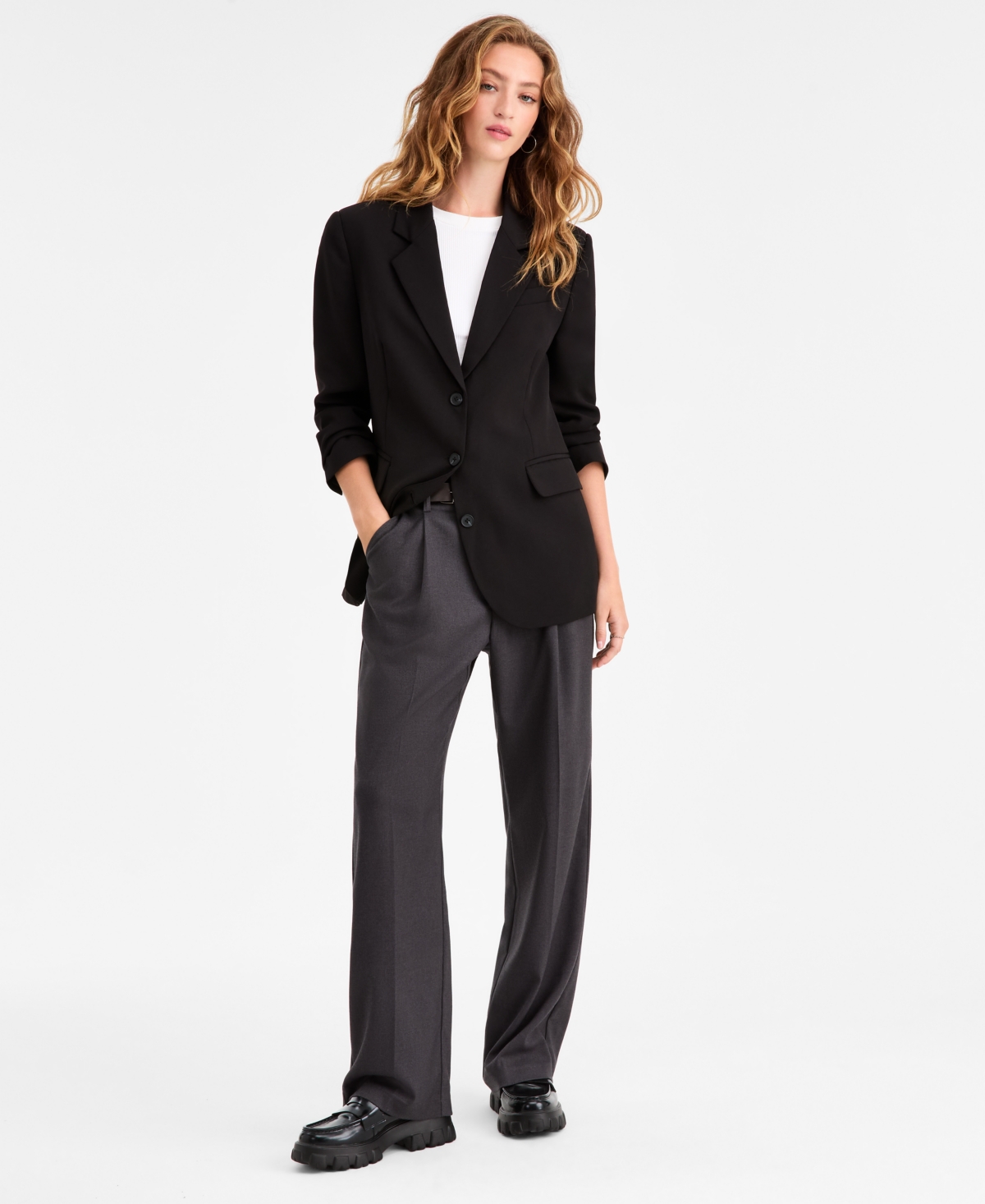 Bar Iii Women's Suiting Blazer, Macy's Exclusive