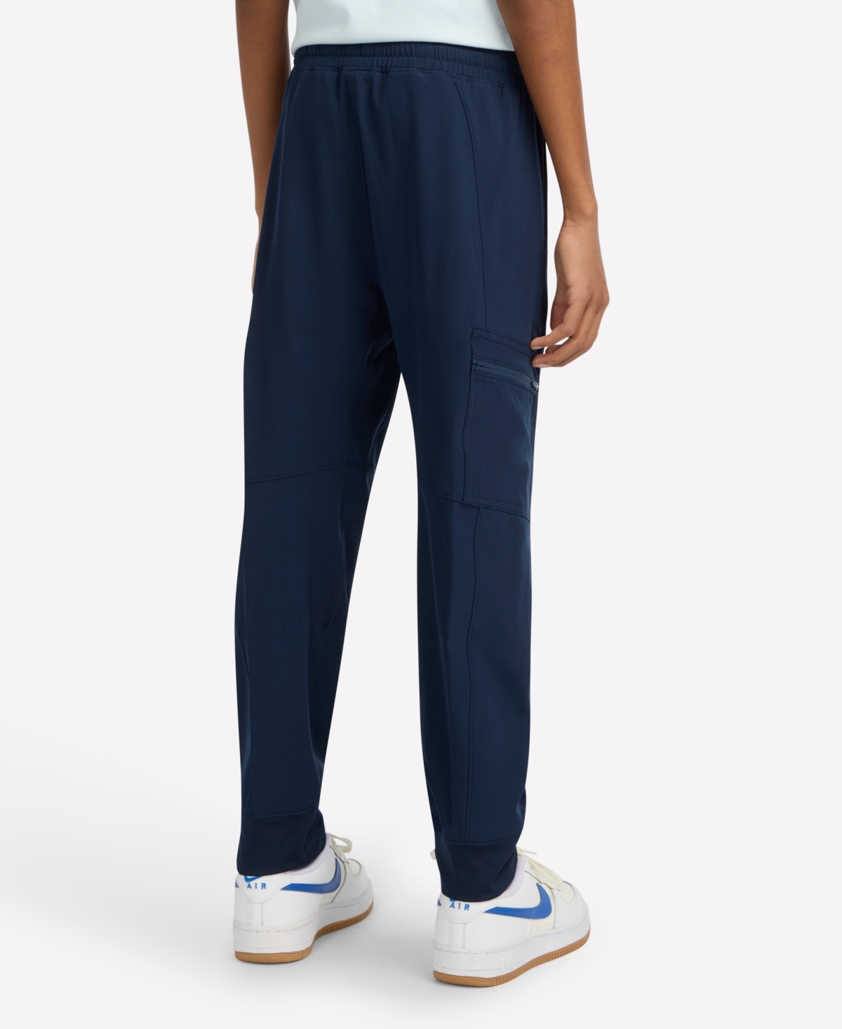 Abercrombie Boys Ypb Motiontek Technical Joggers In Blue