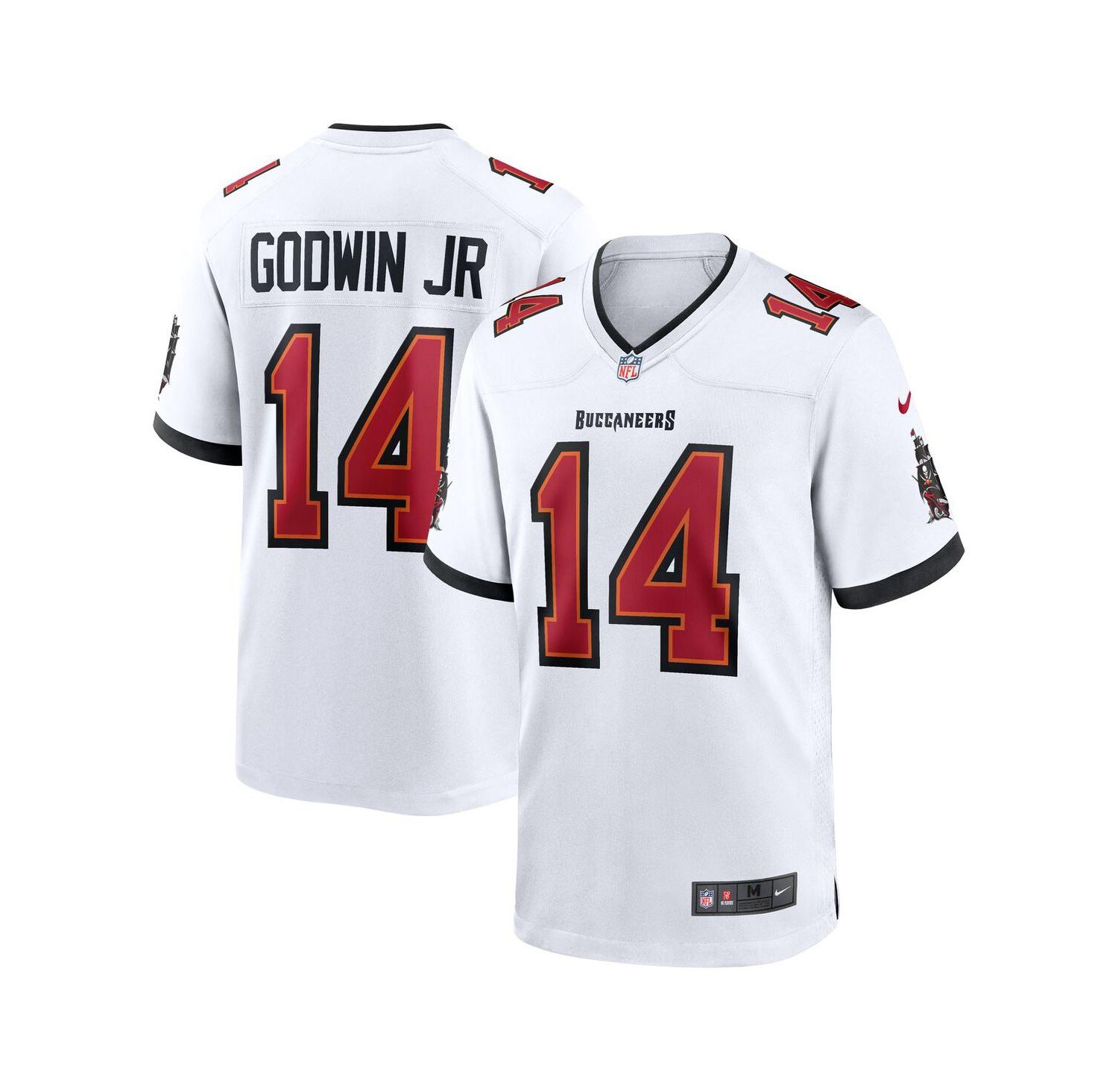 Men's Chris Godwin Jr. White Tampa Bay Buccaneers Game Player Jersey