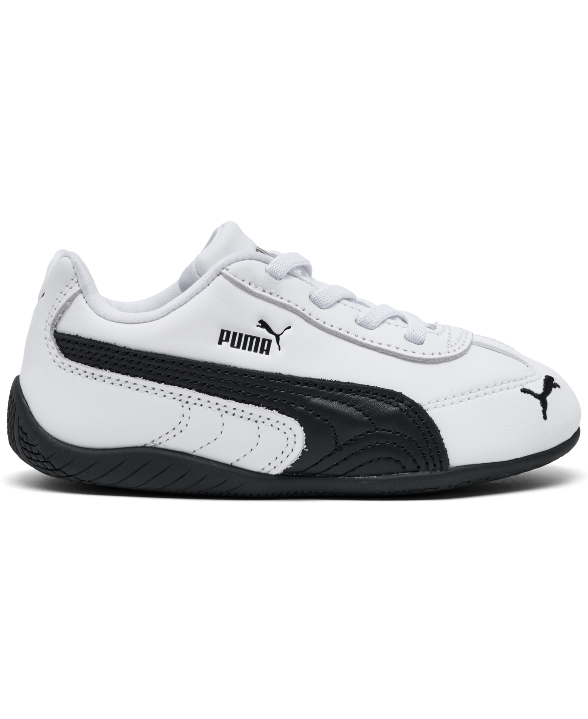 Puma Toddler Kids Speedcat Leather Elastic Lace Casual Sneakers From Finish Line In Multi