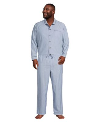Big & Tall Poplin Pajama Shirt
