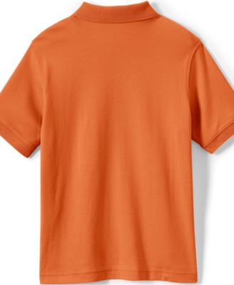 Boys Short Sleeve Interlock Polo Shirt