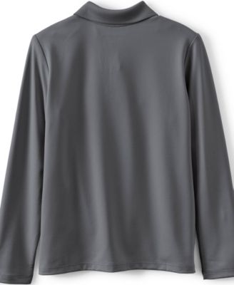 Girls Long Sleeve Feminine Fit Rapid Dry Polo Shirt