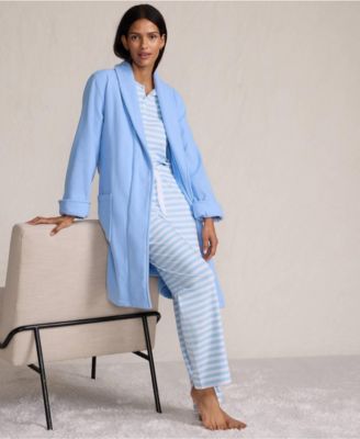 Women's Cotton Terry Knee Length Spa Bath Robe