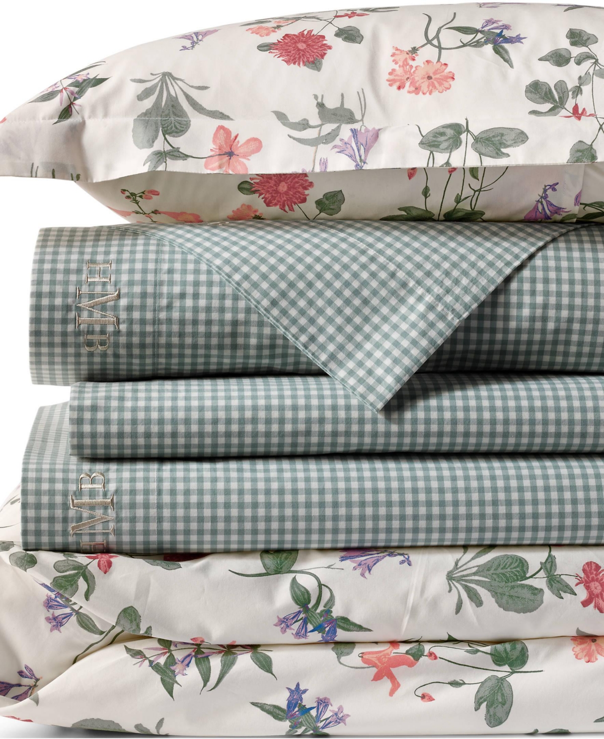 Lands' End 300 Thread Count Cotton Smooth Percale Duvet Bed Cover