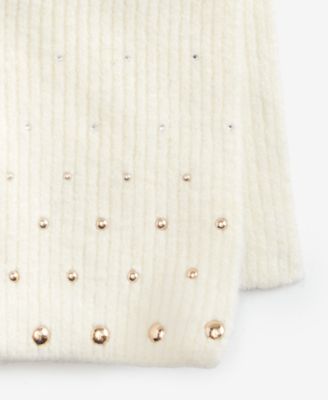 Solid Studded Muffler Scarf, Macy's Exclusive