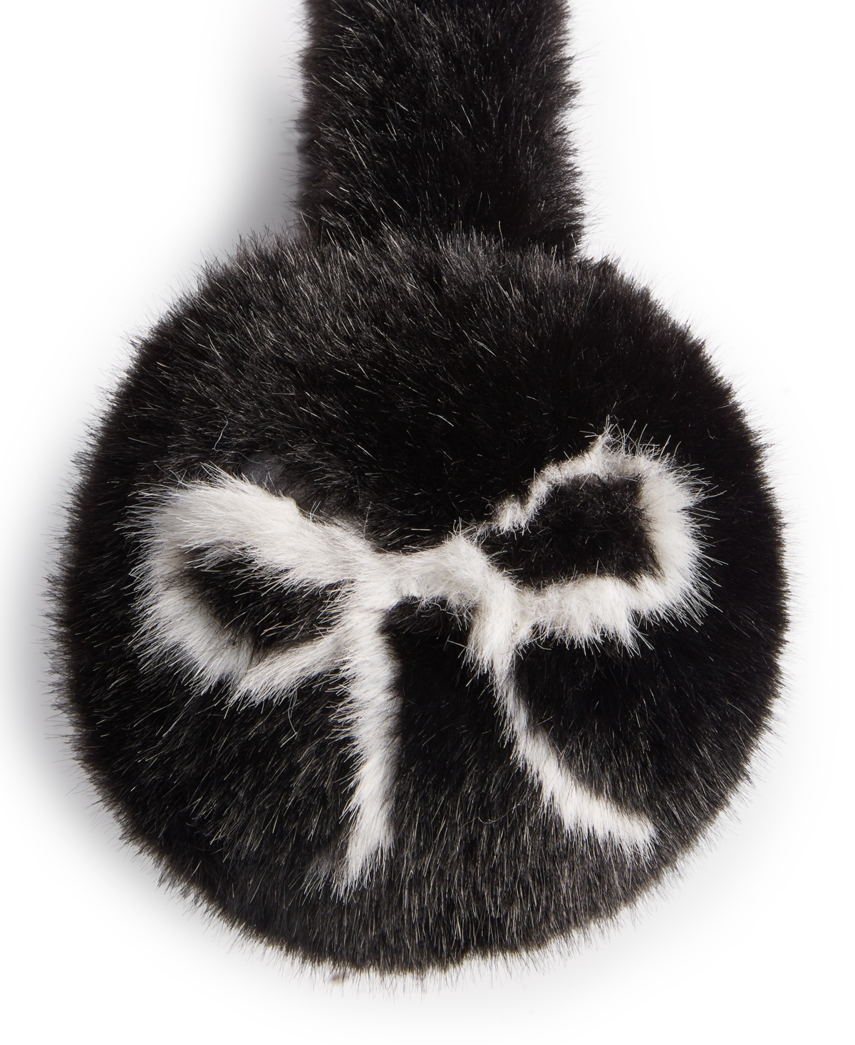 Inc International Concepts Printed Bow Earmuffs, Macy's Exclusive In Multi