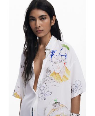 Women's Short-sleeve shirt faces