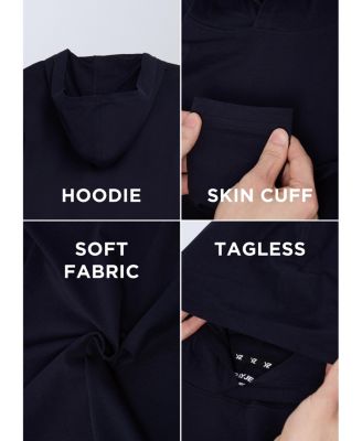 3 Pack Kids And Boys Basic Long Sleeve Hoodie T-Shirts