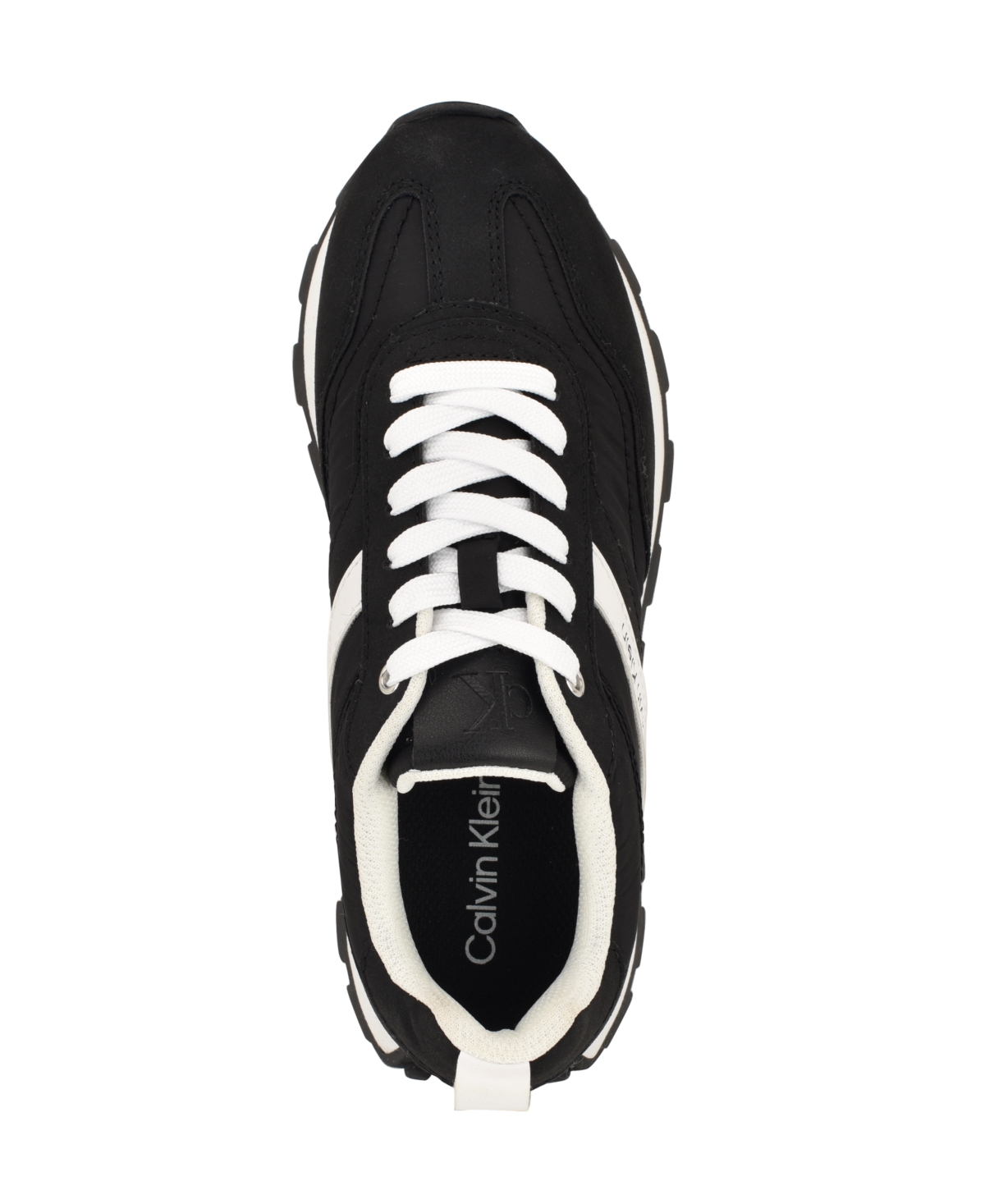 Calvin Klein Hallie Wedge Sneaker In Black