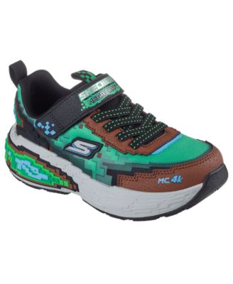Skechers - Little Kids'Mega-Craft 4K Fastening Strap Casual Sneakers from Finish Line