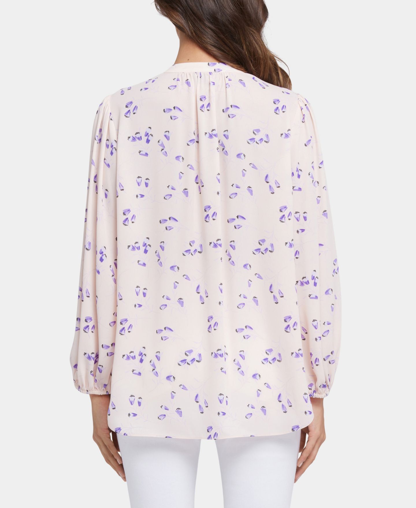 Женский топ NYDJ Puff Sleeve Popover — фото 2