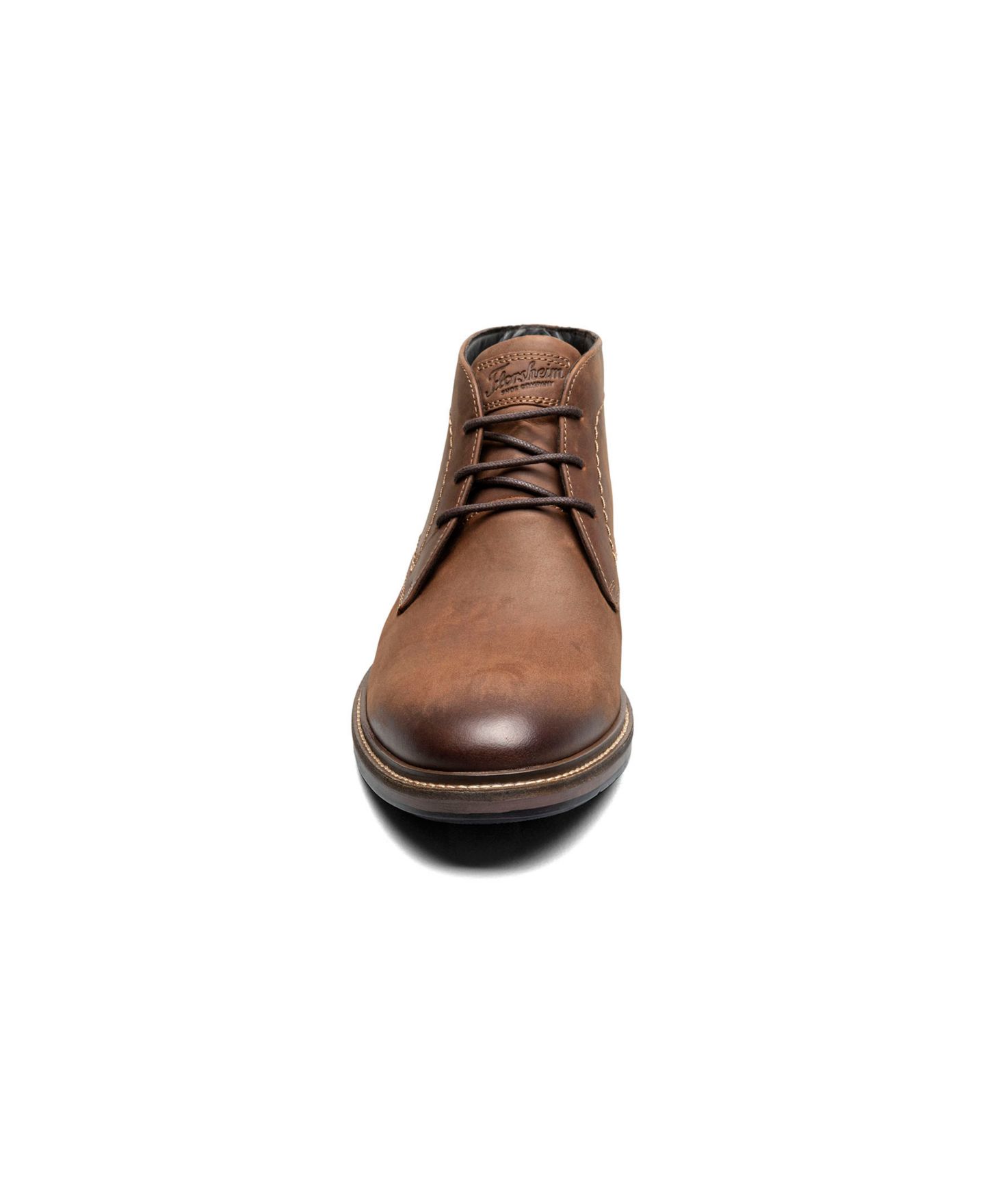 Мужские ботинки Florsheim Forge Plain Toe Chukka, цвет: Коричневый — фото 3