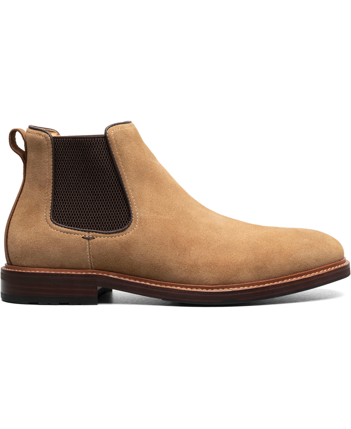Florsheim Anthem Plain Toe Chelsea Boot In Brown