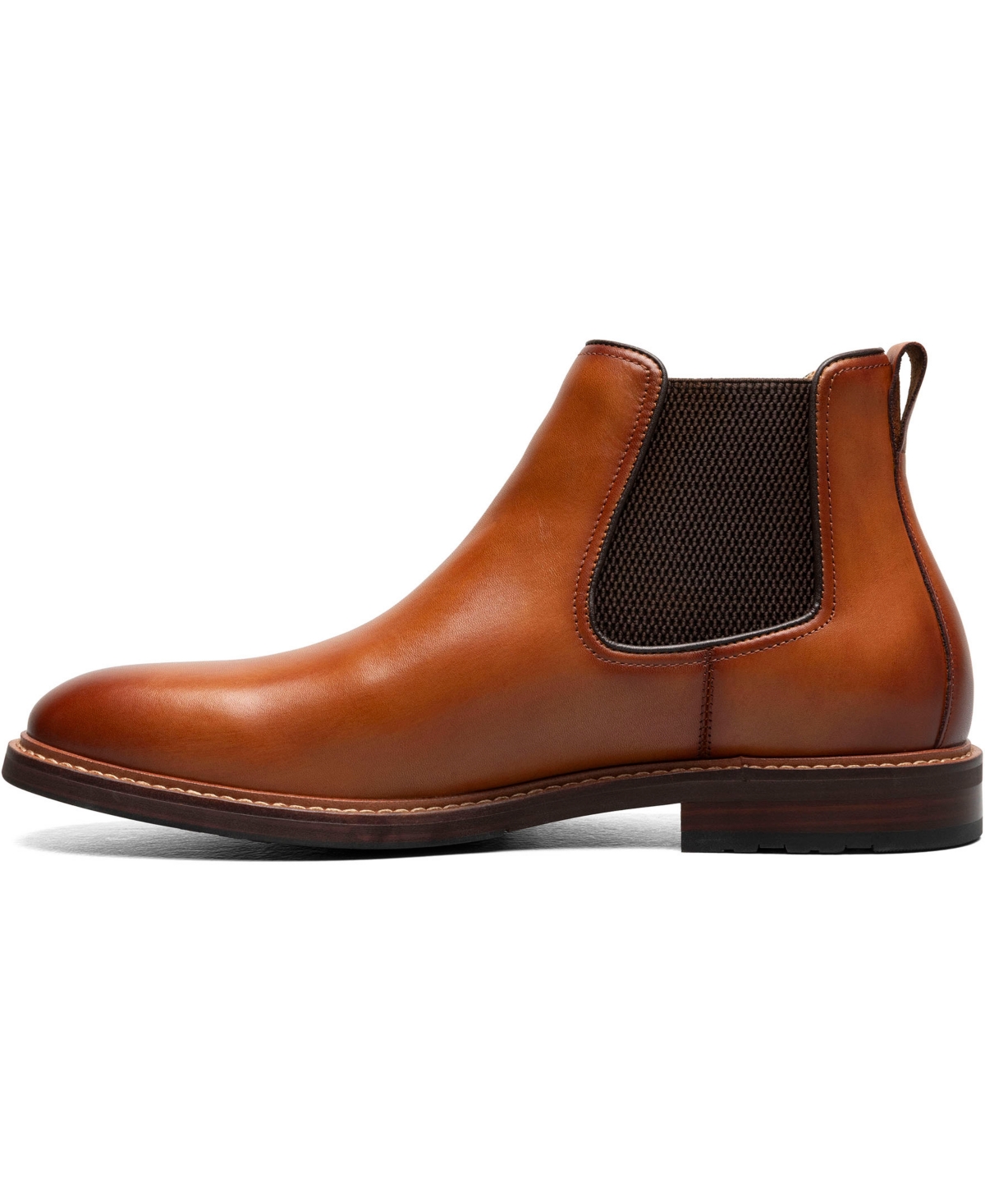 Florsheim Anthem Plain Toe Chelsea Boot In Brown