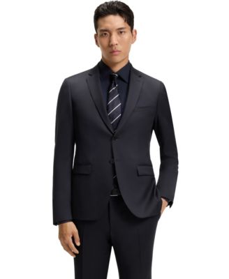 Men's Virgin-Wool Extra-Slim-Fit Suit Jacket