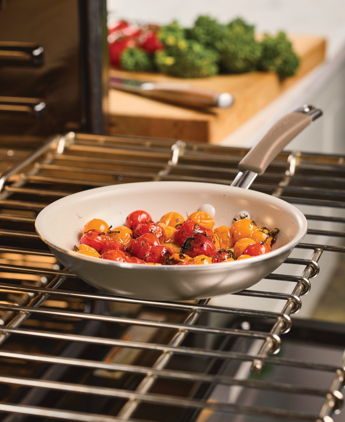 Rachael Ray Cucina Ceramic Nonstick 2-pc. Skillet Set In Brown