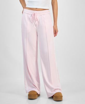 Juniors' Side-Striped Track Pants