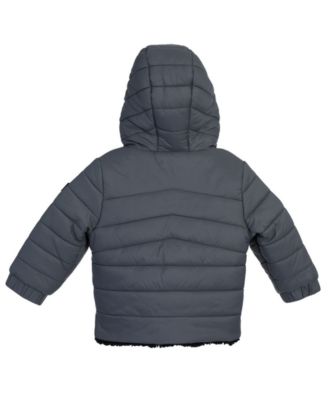Michael Kors Baby Boys Plush Lined Midweight Jacket - Macy's