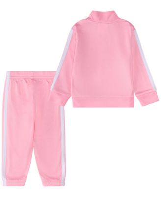 Baby Girls 2-Piece Tricot Track Jacket and Pants Set