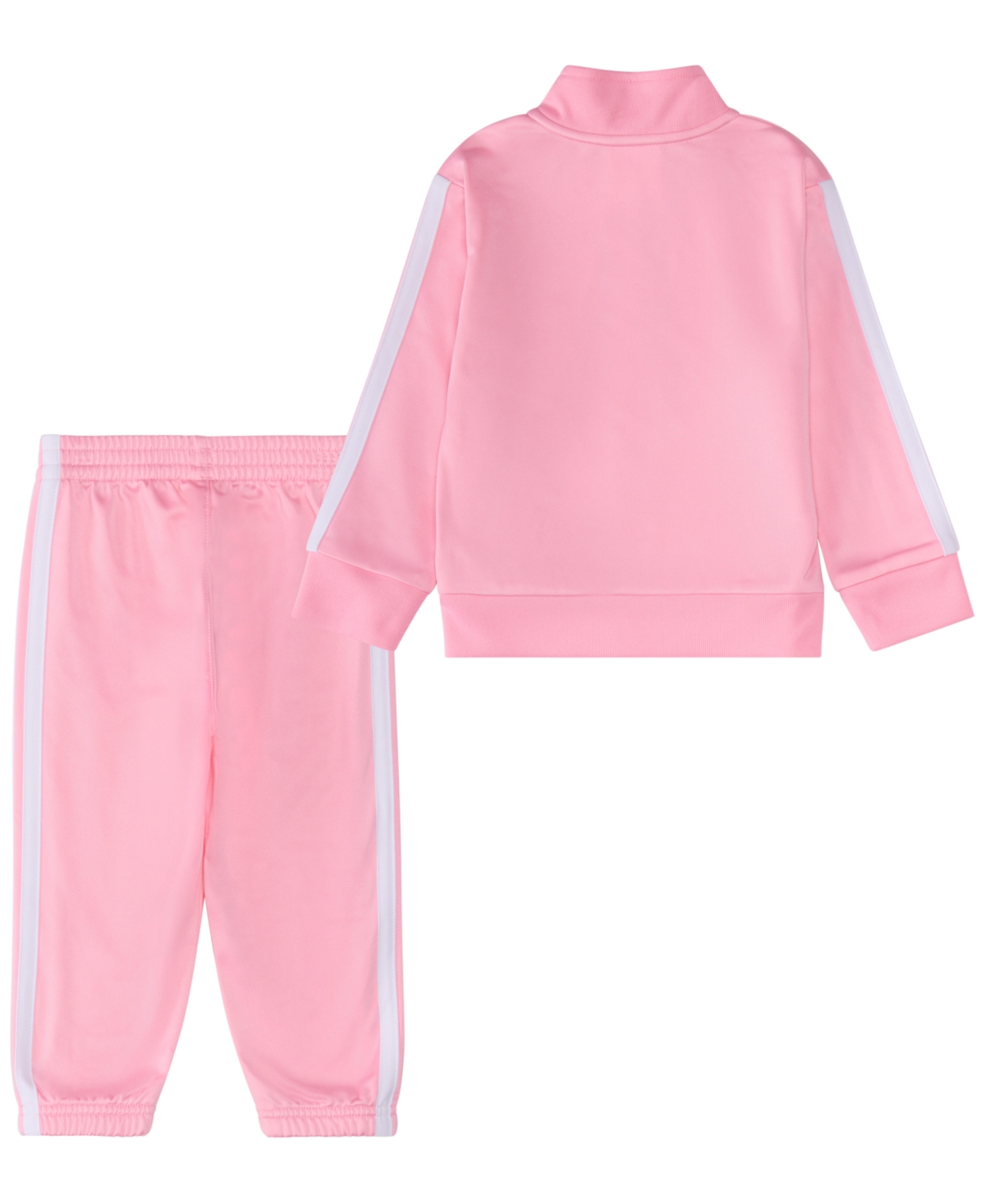 Adidas Originals Baby Girls 2-piece Tricot Track Jacket And Pants Set In Pink
