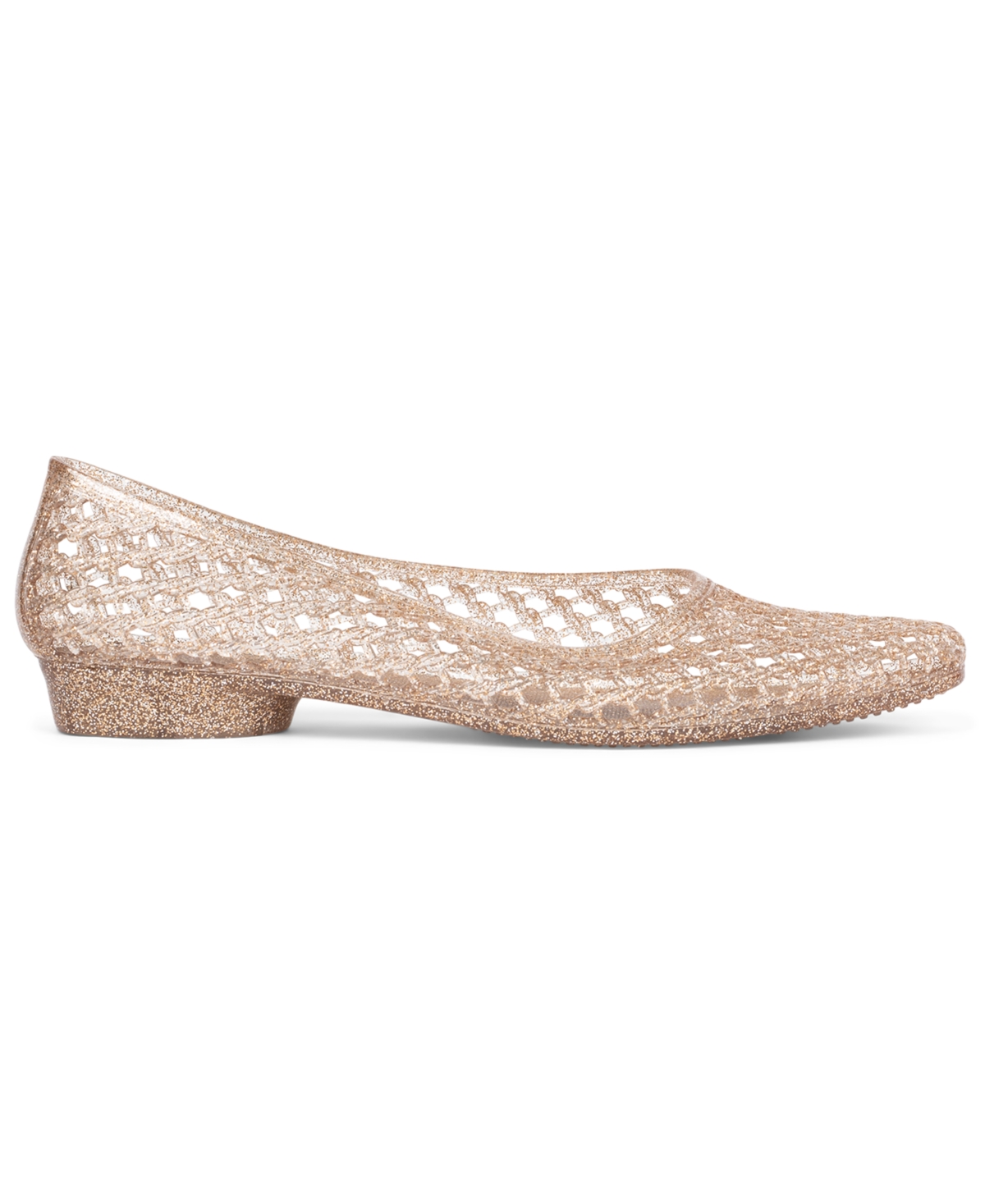 Jeffrey Campbell Women's Bestie Caged Ballet Jelly Flats In Multi