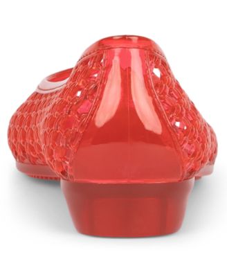 Women's Bestie Caged Ballet Jelly Flats