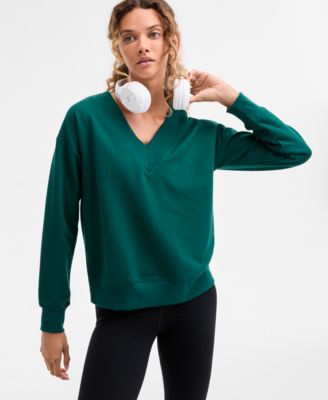Women's Fleece V-Neck Sweatshirt