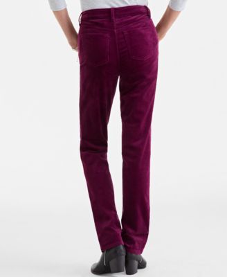 Women's High-Rise Straight-Leg Corduroy Jeans, Created for Macy's 