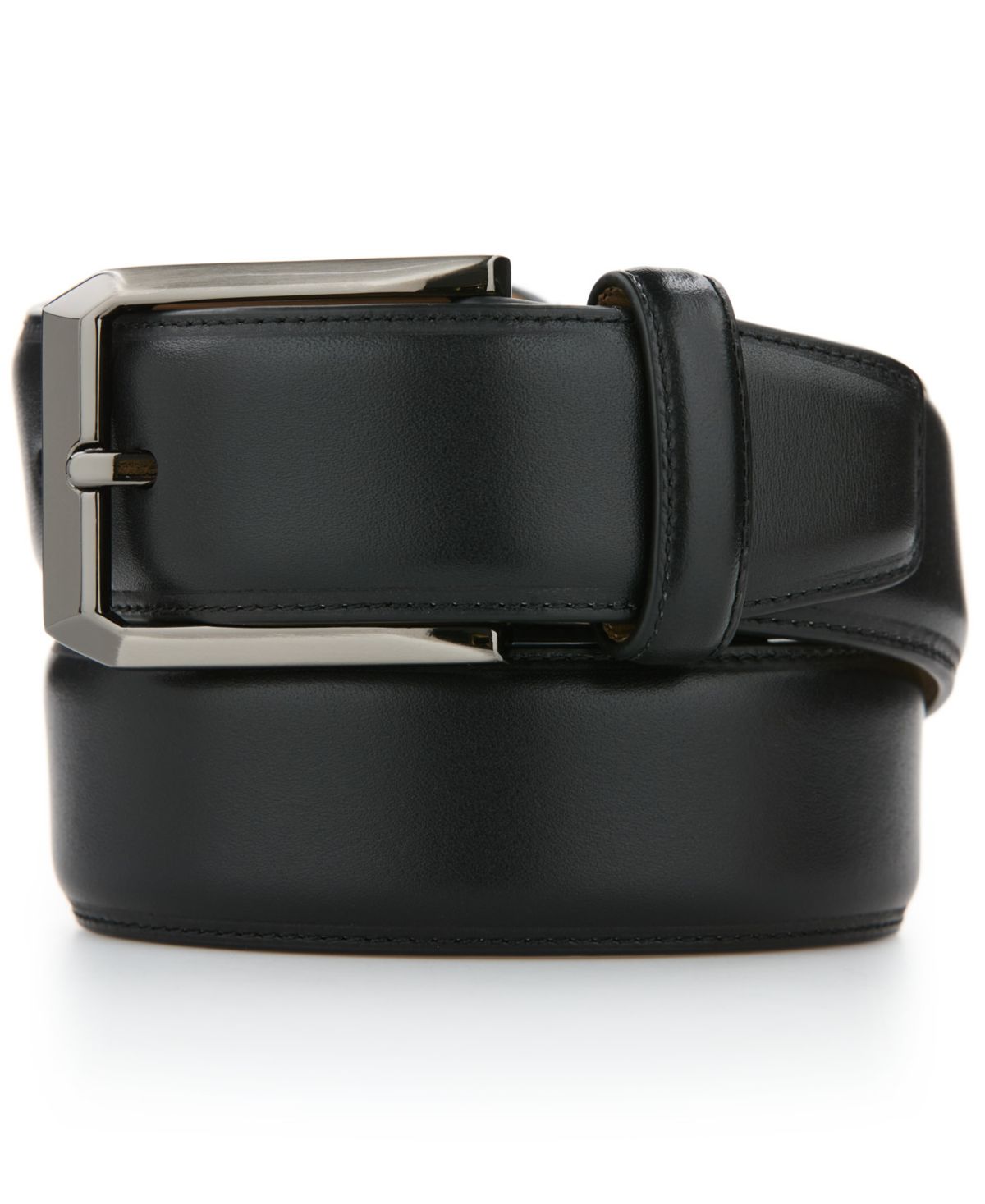 Мужской гладкий пояс для платья