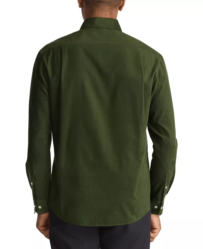 Men's Regular Fit Corduroy Dress Shirt - thumbnail 9