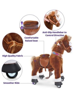 Ride-on Horse Chocolate Model U Size 5 for Age 7-12