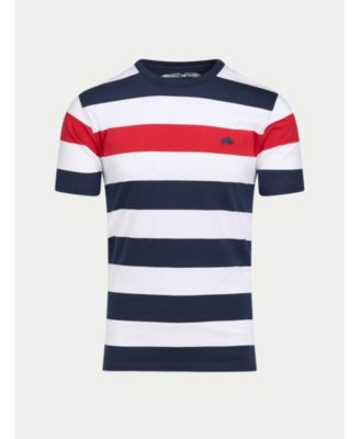 Men's Contrast Chest Stripe T-Shirt
