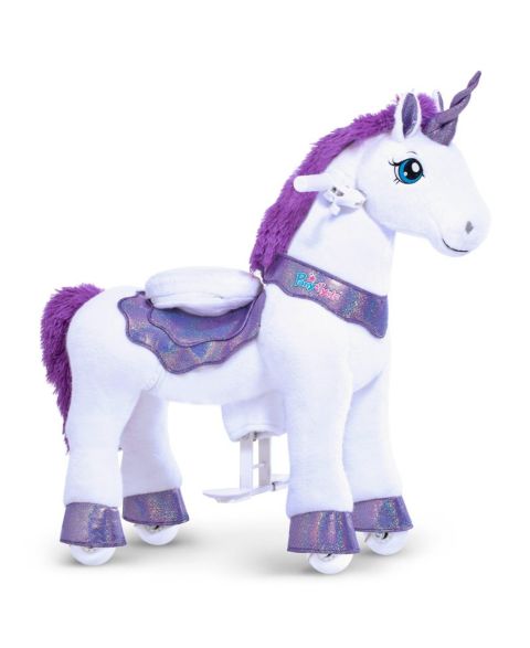 Детская игрушка PonyCycle Model E Ride-On Unicorn Toy, Ages 4-7, цвет: Фиолетовый