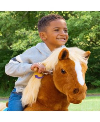 Ride-on Horse Brown Model X Size 4 for 4-7 Years