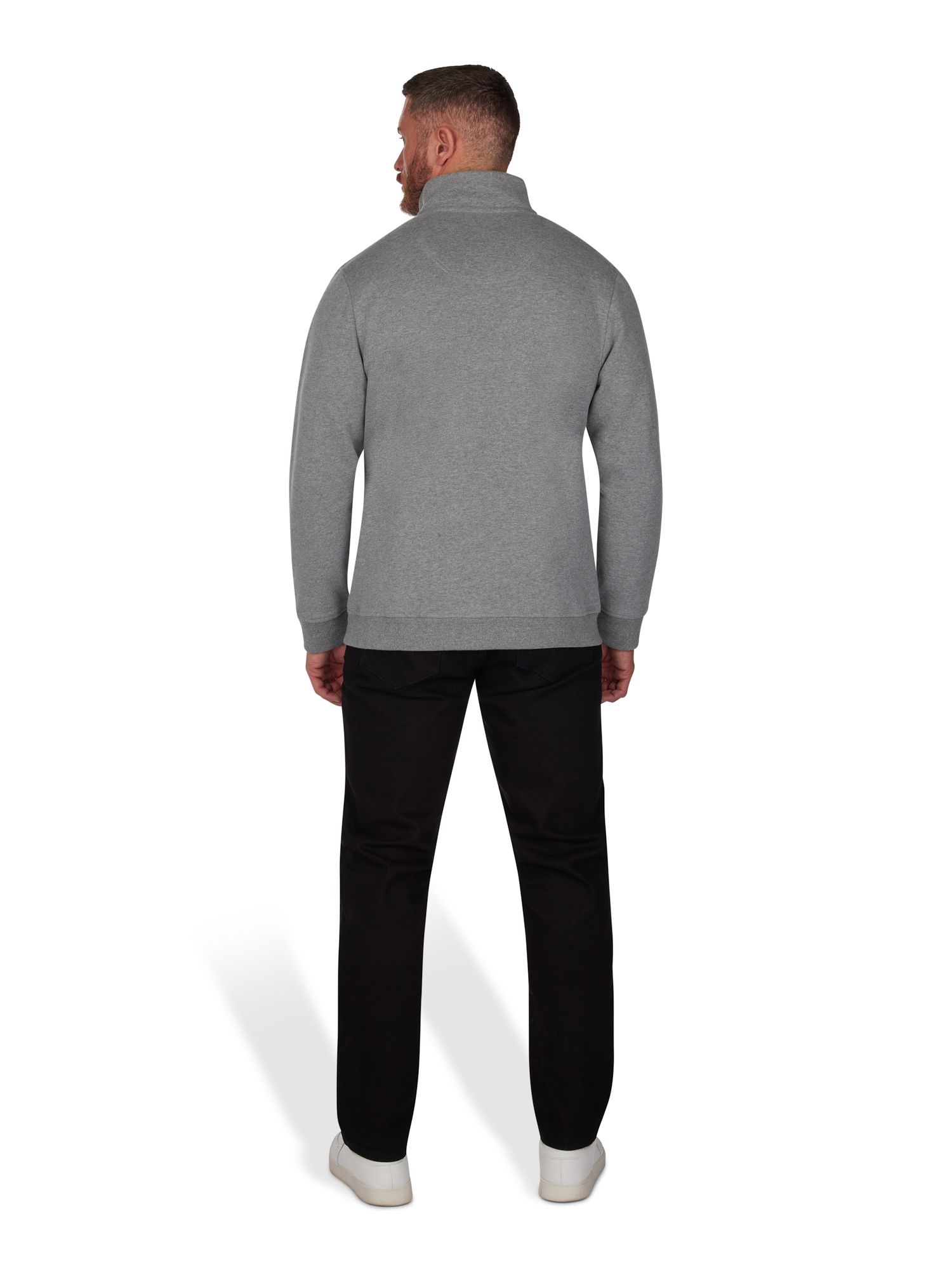 Men's Jersey Quarter Zip Sweat