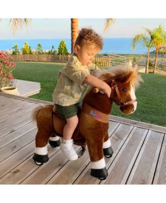 Ride-on Horse Brown Model U Size 3 for 3-4 Years