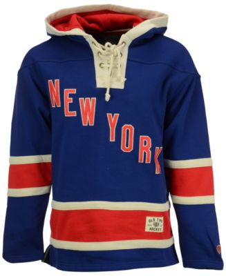 Buy New York Rangers Superior Lacer Hood Jersey Men's Hoodies from