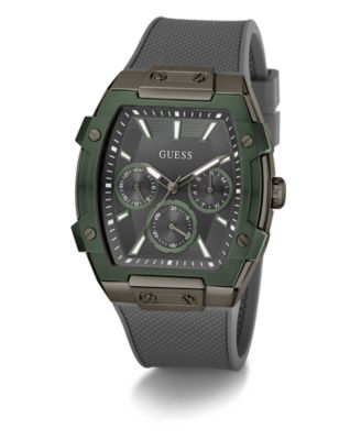 Men's Grey Gunmetal Multi-function Watch, 44mm